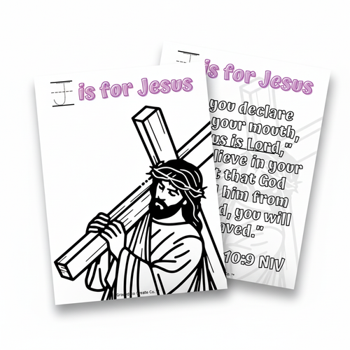 ABCs + Bible Memory Sample Pages